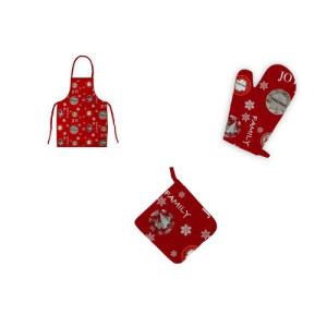 Σέτ Κουζίνας Ποδιά,...