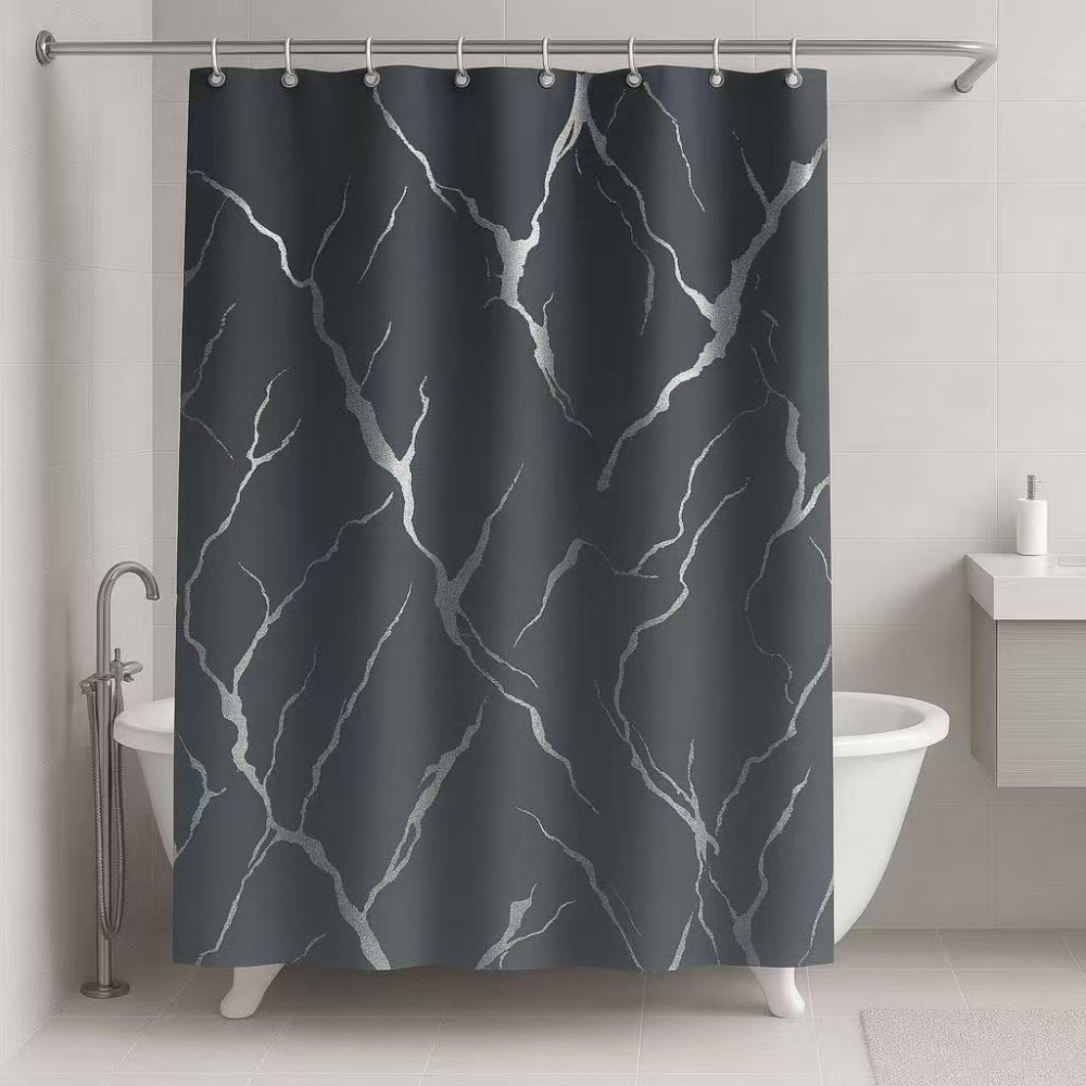 Κουρτίνα Μπάνιου (180X180) 1225 Γκρί...