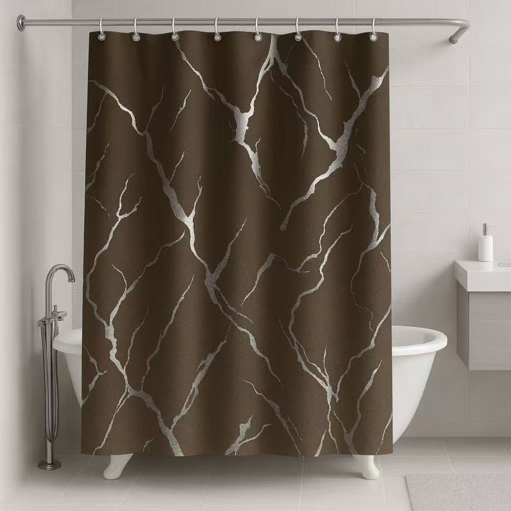 Κουρτίνα Μπάνιου (180X180) 1225 Καφέ...
