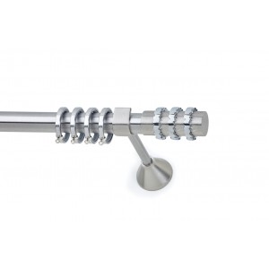 Κοντάρι SNAKE Νίκελ Σατινέ