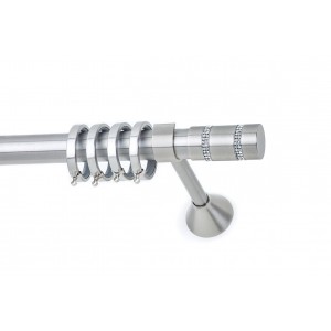 Κοντάρι LION strass Νίκελ...